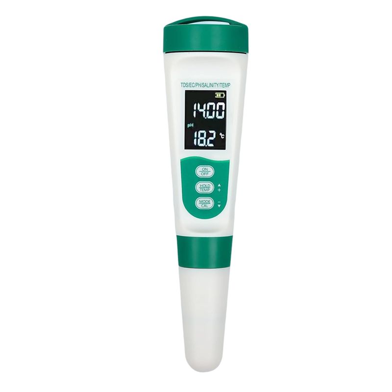 Ph Meter Digital Water Tester - AT02-5 In1 Meteran PH Digital Penguji